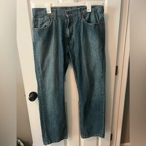 Levi 559 Classic Blue Denim Jeans Men’s Size 36x32